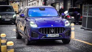 FIRST 2023 Maserati Grecale driving in Paris!!!