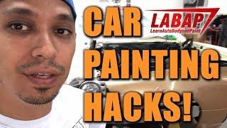 Car Painting HACKS: No Primer Needed Over Clearcoat - Basecoat With Atom X16