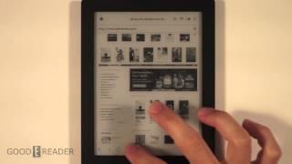 Kobo Aura HD Web Browsing