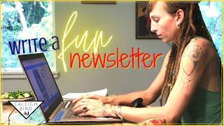 How to Write a Newsletter for Artists