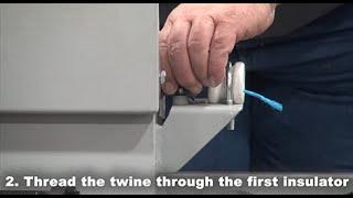 How to Thread Twine through the Norden Mfg Tie-Grabber