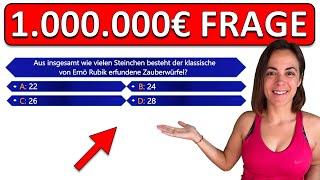  Schaffst DU die 1.000.000€ FRAGE? | Mathe Aufgabe aus WER WIRD MILLIONÄR?
