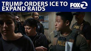 Trump orders ICE to intensify raids in Democratic-run cities | KTVU