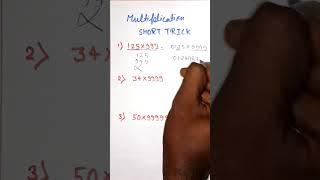 multiply tricks in mind | short trick for fast multiplication #mathstricks #shorts