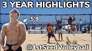 My 3 Year Beach Volleyball Progression to AAA Rating