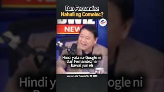DAN FERNANDEZ NAHULI NG COMELEC? #Politika #AyudaNation #Pilipinas