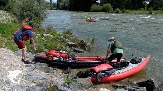 Kanutour auf Isar und Donau von Plattling bis Passau