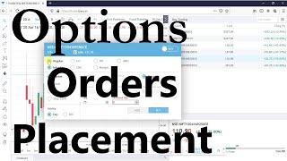 Options, Placing Orders | Live Market | Call Options | Put Options | Selecting Scrip | Booking