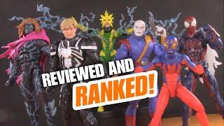 Spider-Boy! Chameleon! Agent Venom! Kaine! Marvel Legends Spider-Man Unlimited Retro Card Review