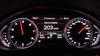 2015 Audi A8 4.0 TFSI quattro 435 HP 0-100 km/h, 0-100 mph & 0-200 km/h Acceleration