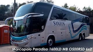 Paradiso 1600 LD O500RSD da Santos Turismo