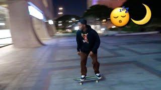 Street Skating At Night...Again