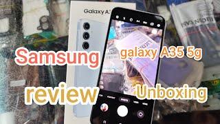 Galaxy A35 5g Review And Best Features || Battery Backup,  Tips and tricks || #art #unboxing #dance