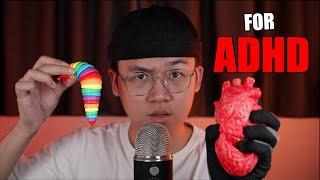 ASMR for people with SEVERE ADHD ( FAST TRIGGERS )