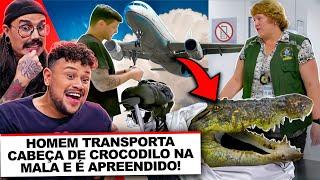 REAGINDO A FLAGRAS E MOMENTOS DE TENSÃO DO REALITY 'AEROPORTO - ÁREA RESTRITA' | Diva Depressão