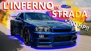 SCANNIAMO LA SKYLINE R34 RB28!MESSA A PUNTO + 200 HP