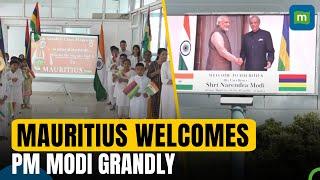 PM Modi's Grand Welcome in Mauritius: Flags, Festivities, and Future Collaborations