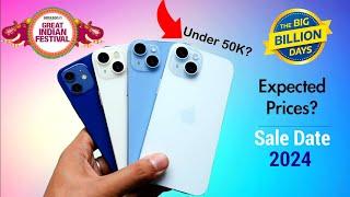 All iPhones Pricing in Flipkart BBD Sale 2024 | EMI? | Bank Offers | iPhone 14 vs 15