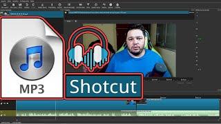 Shotcut - Como Extrair a Faixa de Áudio do Vídeo no Formato mp3 para o PC