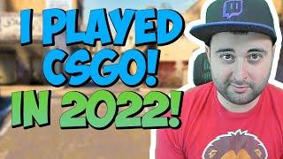 I FINALLY played CSGO in 2022! (cute surprise in video) - Nick Bunyun