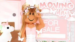 roblox: Moving Into My New PINK Home in Adopt Me!  | grace k 