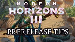 Modern Horizons 3 Prerelease: Tips, Tricks, and Traps! | Limited Level-ups | MTG Sealed