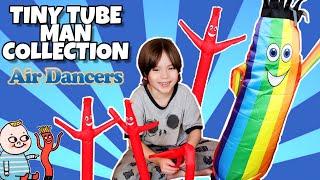 Tiny Inflatable TUBE MAN Collection! Be Careful with your fingers!  Buying mini Air Dancers