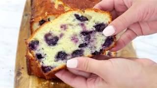 Lemon Blueberry Yogurt Loaf