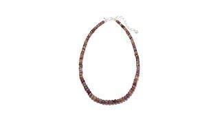 Jay King Frosted Rainbow Tourmaline 181/4" Necklace