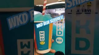 WKD BLUE slushies! 1 for the WKD FANS! #wkd #slushie #alcohol #cocktail #studentlife #shorts #drink