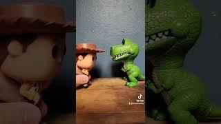 Toy Story: Rex's introduction but it's with Funko Pop figures (re-upload)