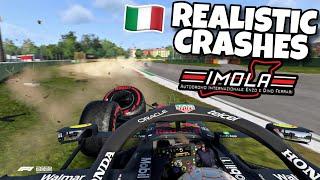 REALISTIC F1 CRASHES IMOLA!