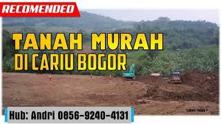 jual tanah kebun  di Cariu, Kabupaten Bogor , kavling andalusia cariu bogor