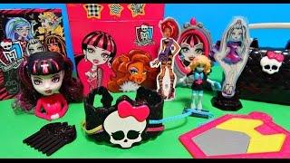 8 McDonalds Monster High Happy Meal Toys & Mega Bloks Minifigure Doll