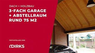 Garage für Autobastler // Holzbau + Dachdecker  | 2020 Borken