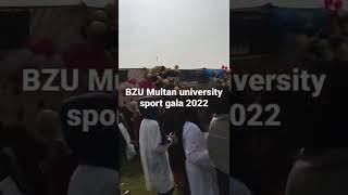 BZU Multan university sport gala 2022