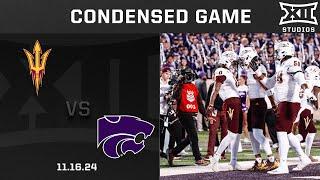 Arizona State vs. Kansas State Condensed Game | 2024 Big 12 Football