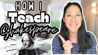 How To Teach Shakespeare in Your Homeschool || from Kindergarten to High School