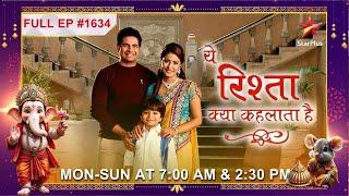 Akshara ko mili बुरी खबर! | Full Episode:1634|Yeh Rishta Kya Kehlata Hai