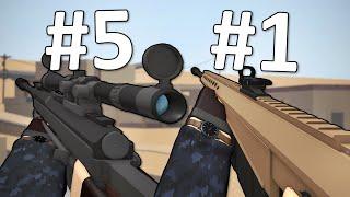 Top 5 Best Snipers in Phantom Forces!