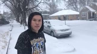 Snow at Salina KS 2017 Ep.1