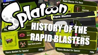 The HISTORY of RAPID BLASTERS: A Mark Above the Rest (Splatoon)