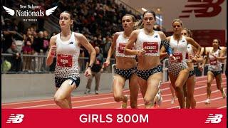 Girls 800m - New Balance Nationals Indoor 2025