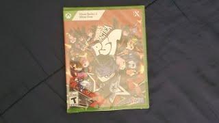 #Persona #Sega #atlus Persona 5 Tactica unboxing for Xbox