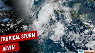 Tropical Storm Alvin Forms In Eastern Pacific Ocean