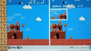 v10 Mario 1 Split Screen NES HTML5 - Link in Description -- 6 jan 2024