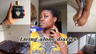 a productive vlog | Body care routine and chores | Living alone diaries