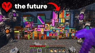 I Spent 300 Hours Building the Future in Minecraft Hardcore