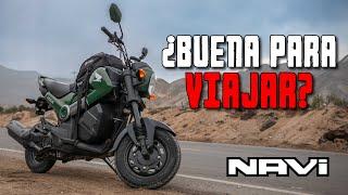 VIAJANDO CON LA HONDA NAVI - ¿Es buena y cómoda? / Ruta Motera 