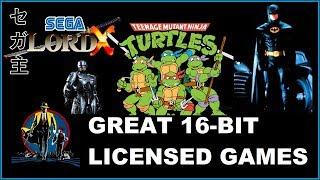 Great Sega 16-Bit Licensed Games